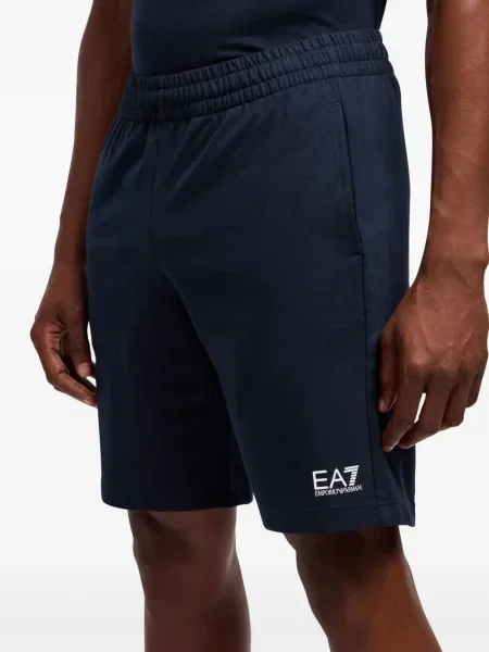 Спортни шорти Ea7 Emporio Armani синьо