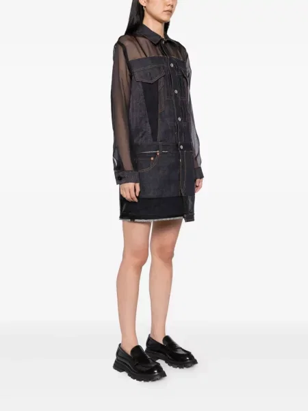 Rochie Sacai de costum albastru