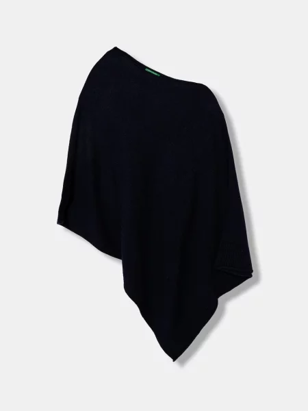 United Colors of Benetton poncho din amestec de lână