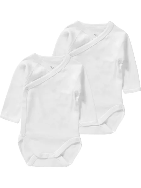 PETIT BATEAU Salopetă/Body alb
