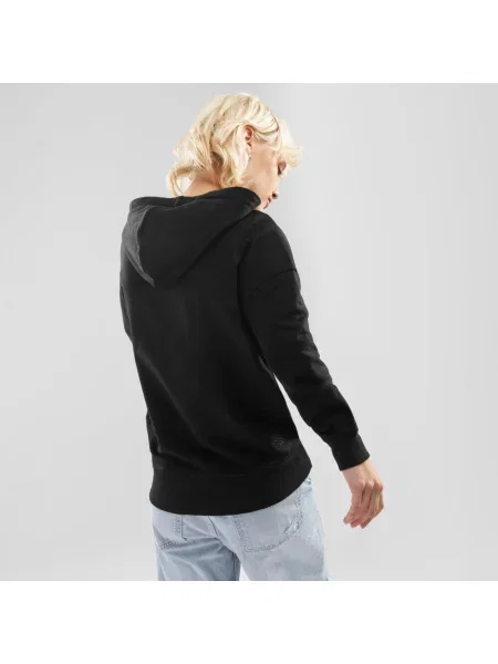 Bluza dresowa z kapturem Lifestyle SIROKO Panther-W czarna