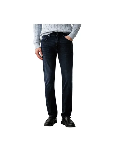 Karl Lagerfeld jeansy regular niebieskie