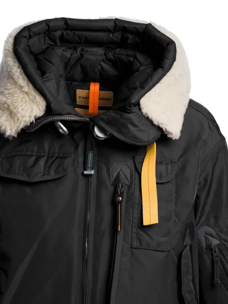 Kurtka bomber Parajumpers z kapturem czarny