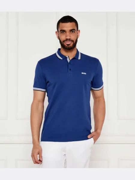 BOSS GREEN Polo Paddy | Regular Fit albastru
