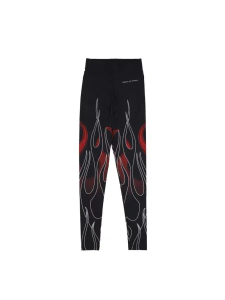 Legginsy Vision Of Super z nadrukiem czarne