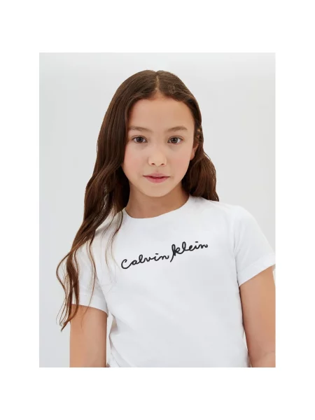 Tričko Calvin Klein Jeans biela
