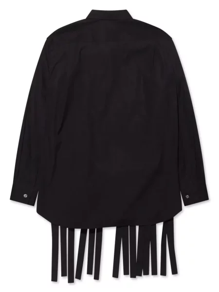 Plisuota marškiniai Comme Des Garçons Shirt juoda