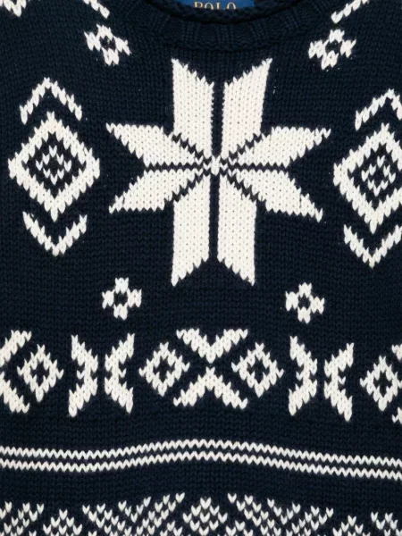 Sweter dziecięcy Polo Ralph Lauren niebieski