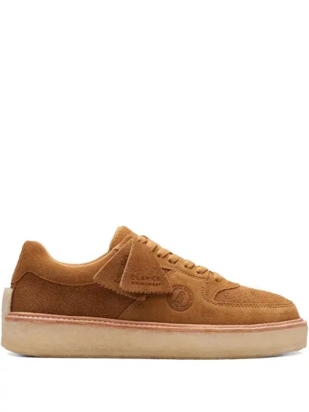 Sneakerși Clarks Originals auriu