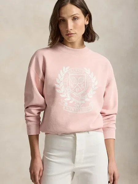Polo Ralph Lauren hanorac pentru femei din roz