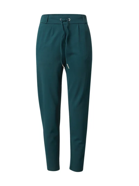 ZABAIONE Pantaloni cutați smarald verde