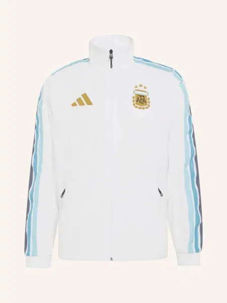 Adidas Tréninková Bunda Argentina Domácí / tmavě modrá / tmavě modrá bílá
