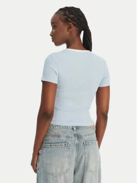 Tričko Guess Jeans modré