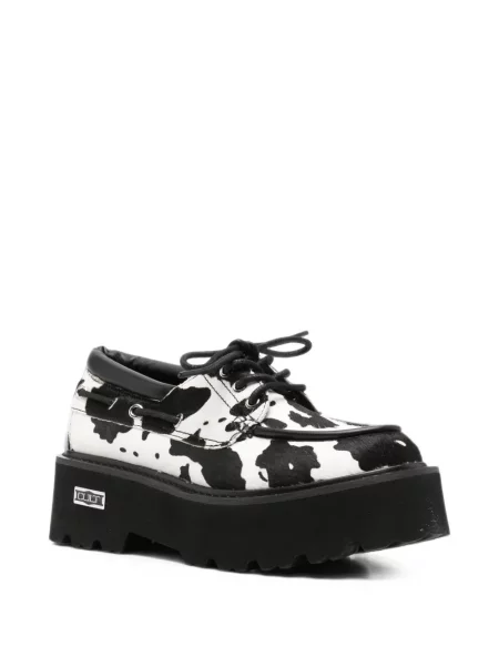 Pantofi loafer Cult cu platformă cu imagine alb