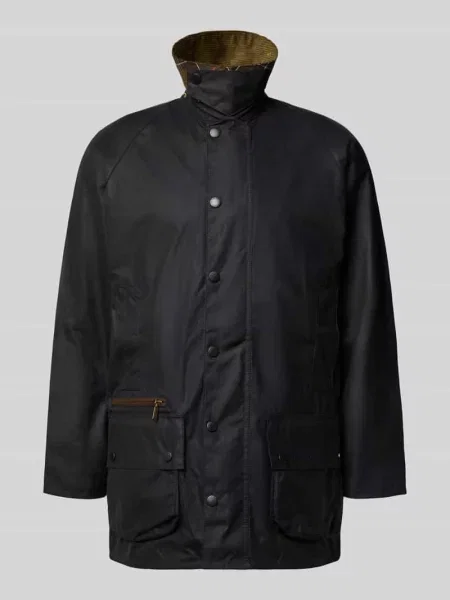 Kurtka funkcjonalna z czystej bawełny Model BEAUFORT' Barbour granatowa