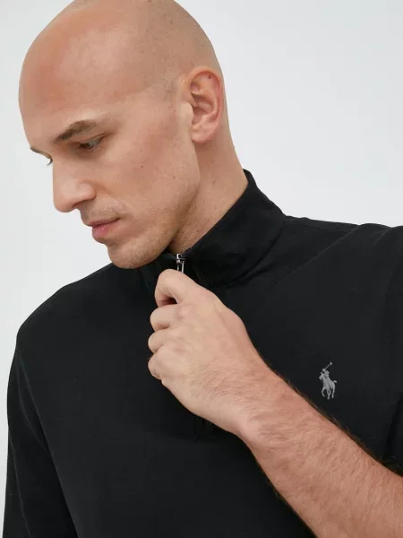 Однотонный свитер Polo Ralph Lauren черный