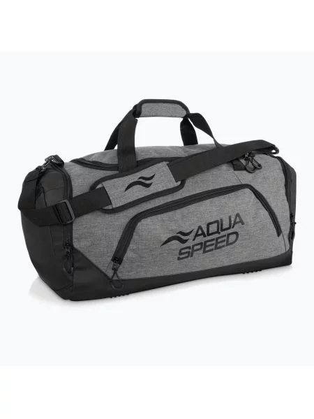 Torba sportowa pływacka na ramię Aqua Speed czarna