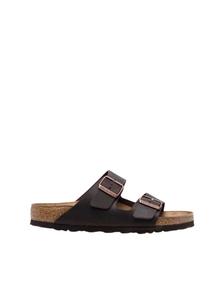 Klapki Birkenstock brązowe