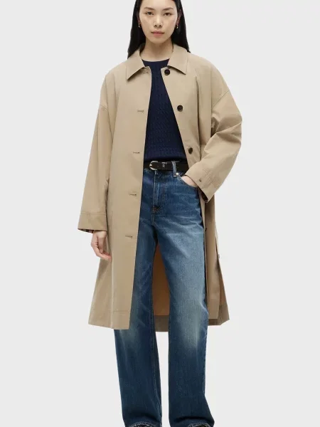 Тренч Tommy Hilfiger бежевий