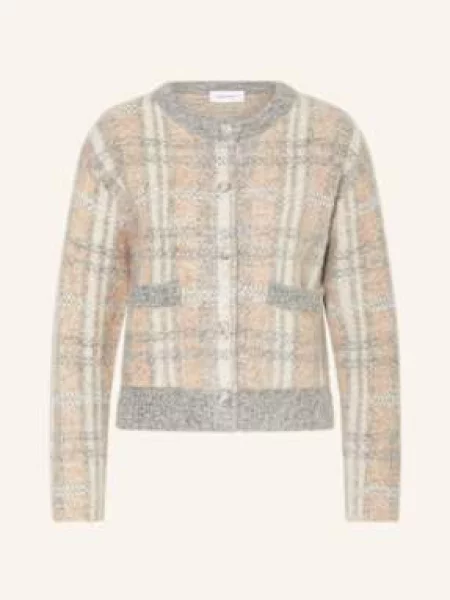 Darling Harbour Kardigan Z Dodatkiem Alpaki beige beżowy