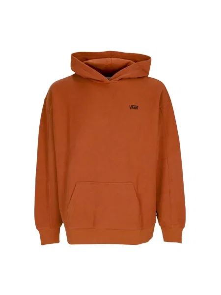 Bluza z kapturem Vans z kapturem brązowa