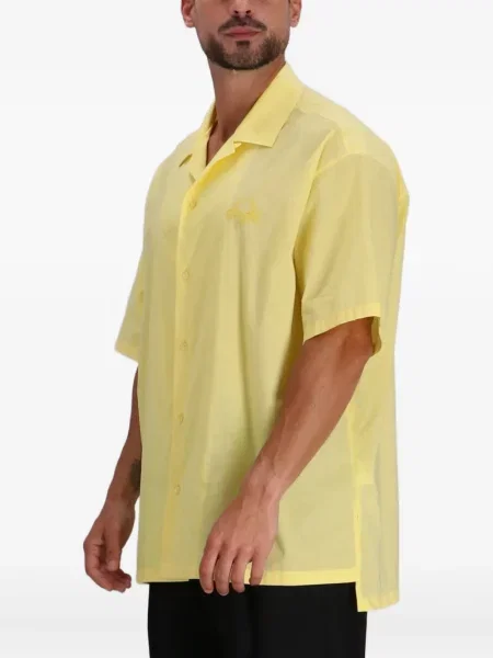 Cămașă Moschino scurtă galben