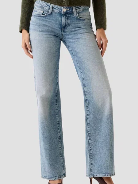 Прямі джинси GUESS блакитний