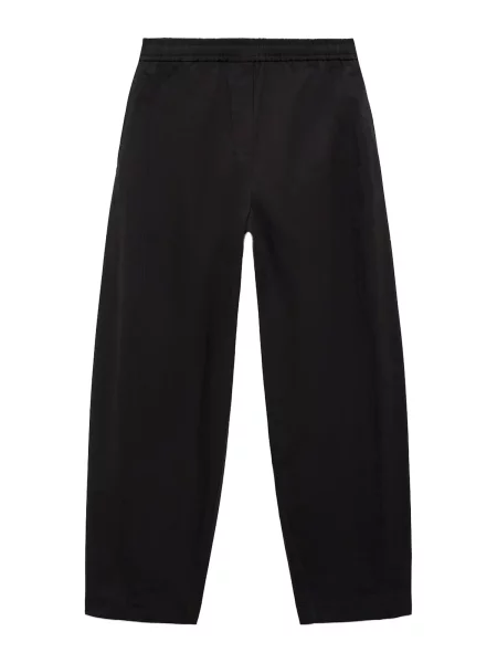 MANGO Pantaloni FOG' negru