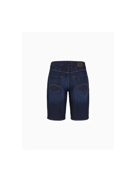 Spodnie Armani Exchange niebieskie