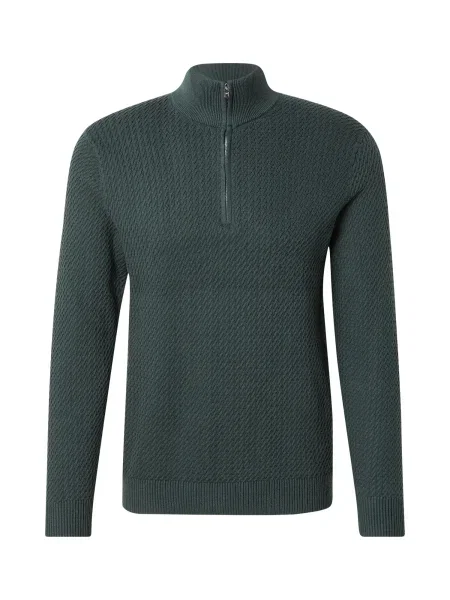 Abercrombie & Fitch Pulover închis verde