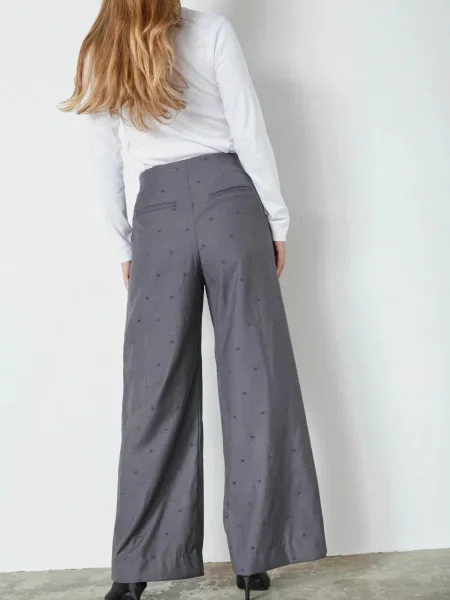 Co'couture Pantaloni cutați Saga' gri