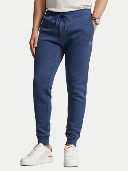 Pletena tek trenirka Polo Ralph Lauren modra