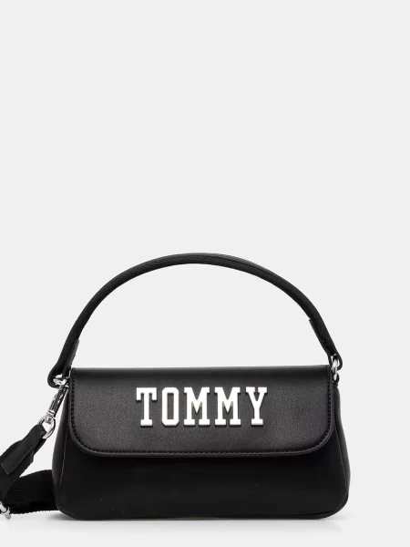 Geanta crossbody Tommy Jeans negru