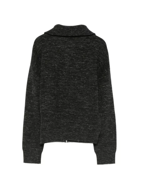 Pulover Marant Etoile cu autograf negru