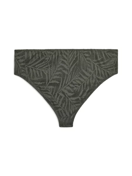 Swim by Zizzi Bikini hlačke Serina temno zelena