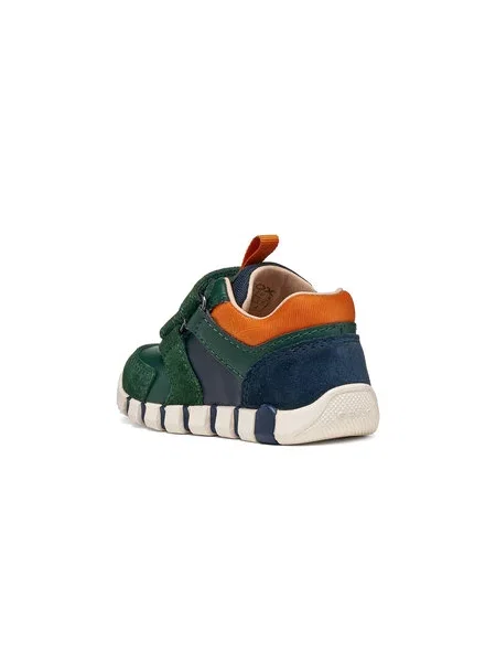 Sneakersy Geox B Iupidoo Boy zelená