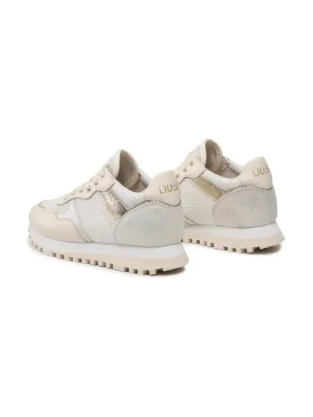 Sneakersy Liu Jo skórzane beżowe