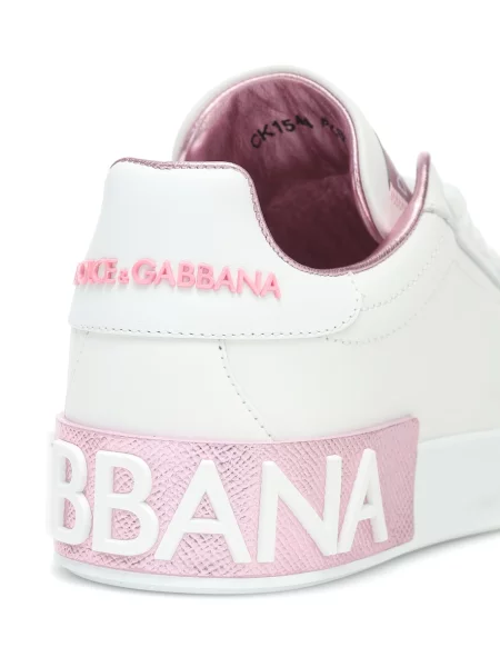 Sneakerși Dolce&gabbana din piele alb