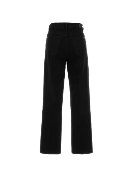 Blugi drepți 7 For All Mankind negru