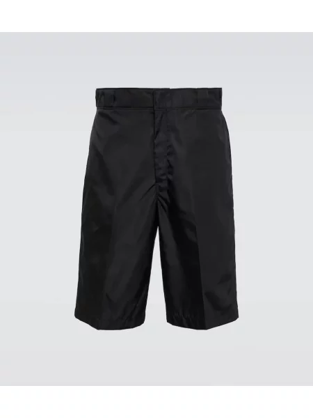 Bermudy Prada černé