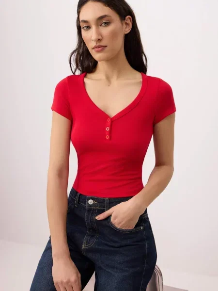Trendyol Tricou roșu