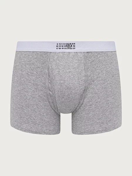 Maison Margiela bokserki dopasowane z szare