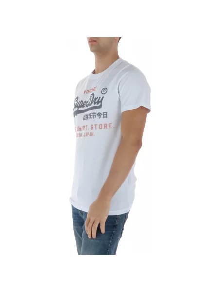 Koszulka Superdry biała
