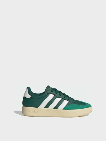 Замшевые кеды Adidas зеленые