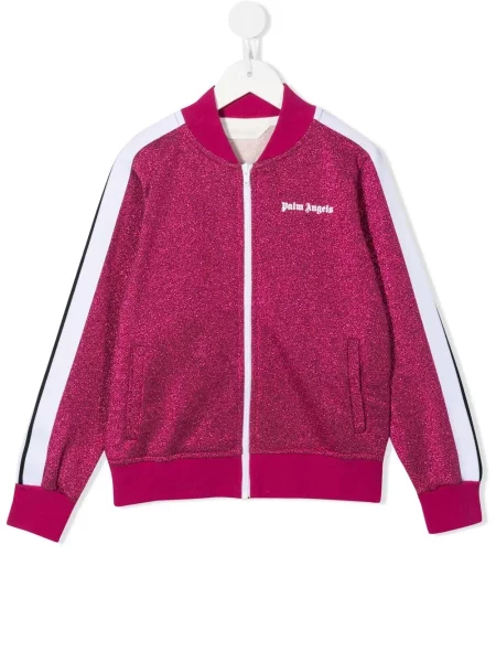 Dětska bomber bunda Palm Angels růžová