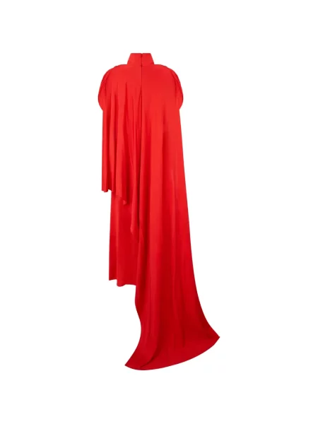 Rochie maxi Ellery asimetrică roșu
