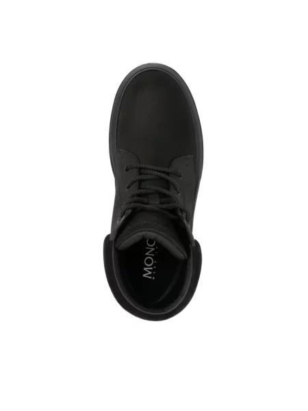 Botki Moncler zamszowe czarne