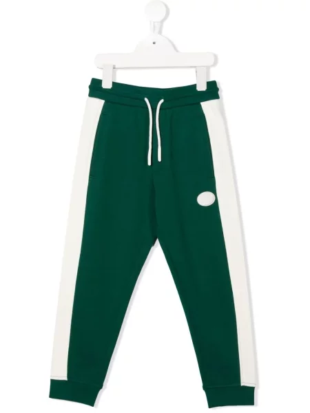 Spodnie dziecięce Emporio Armani zielone
