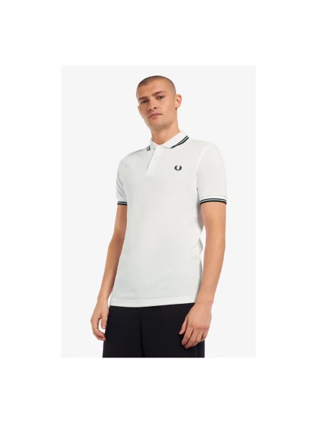 Koszulka polo Fred Perry biała