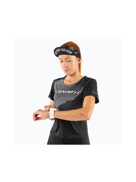 Бігова футболка DYNAFIT Alpine 2 Tee black out nimbus чорна